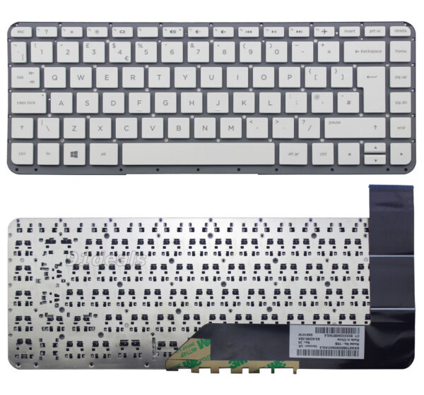 Bàn phím laptop HP Stream 13-C, 13-C100, 13-C000, 13-C002 – 13-C000 TRẮNG