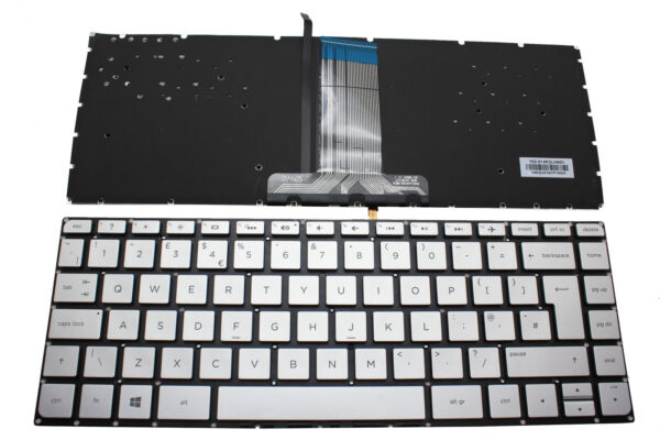Bàn phím laptop HP Pavilion 13-ab000, 13-u000, 14-ab, 14-ab000, 14-ab100, 14-al000, Envy 14t-j000 – 14-AB000 BẠC (ĐÈN)