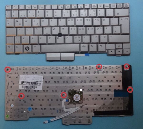 Bàn phím laptop HP EliteBook 2710 2710p 2730 2730p – 2710