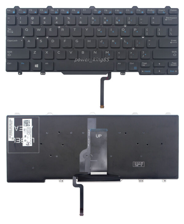Bàn phím laptop Dell Latitude 3340 3350, Latitude E5450 E5470 E7450 E7470, Latitude 5480 E5480 5490 E5490 7480 E7480 7490 E7490 – 3340 (KO CHUỘT, CÓ ĐÈN, BH 6TH)