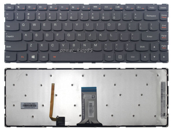 Bàn phím laptop Lenovo Yoga 500-14IBD, 500-14IHW, 500-14ISK, 100S-14IBR, 300s-14ISK, 500s-14ISK, U41-70, S41-35, S41-70, S41-75 – 500-14IBD (ĐÈN)