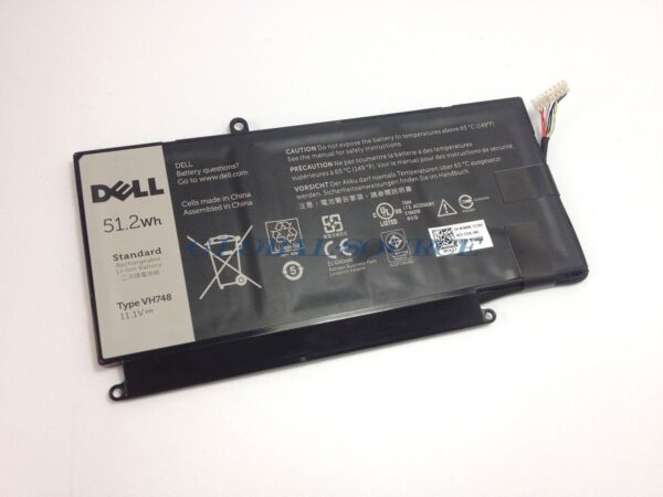 Pin laptop Dell Vostro 14 5460 5470 5480 5560 5570 5439, Inspiron 14zD-3526 14zD-3528 VH748 – 5460 (ZIN) – 6 CELL