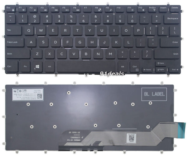 Bàn phím laptop Dell Inspiron 15 3580 3581 3582 3583 3593 3595 5565 5567 5570 5575 5767 5775 7566 7567 7577, Vostro 15 3584 3590 5568, Gaming G3 3579, G3 3590, G3 3779, G5 5587, G5 5590, G7 7588