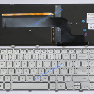 Bàn phím laptop Dell Inspiron 15 7000, 7537 BẠC CÓ ĐÈN (CHUẨN US)