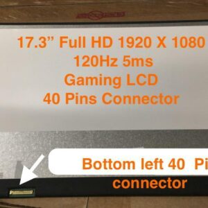 Màn Hình 17.3″ Led Slim 40p Fhd (120hz) =Có Viền= *Socket Trái*