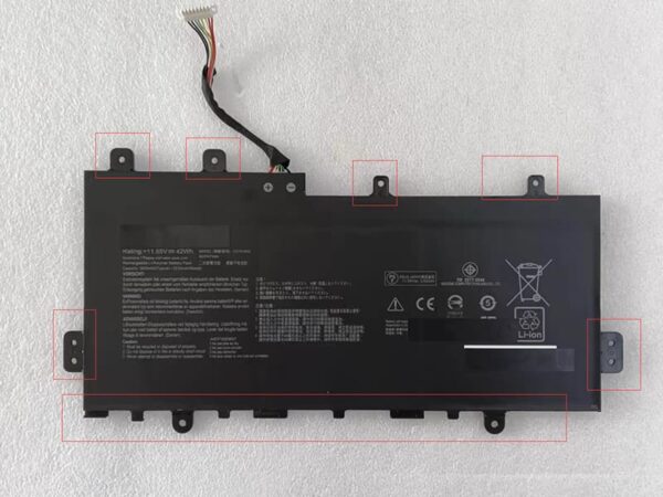 Pin laptop Asus Chromebook Flip C346 C346F C346FA C436 C436F C436FA, C31N1845 C31N1845-1 (ZIN) – 3 CELL