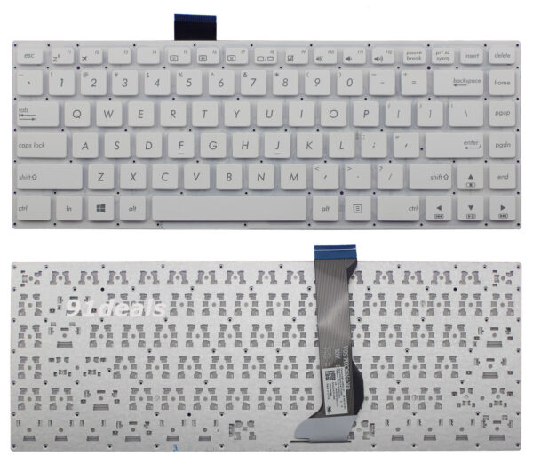 Bàn phím laptop Asus E402M E402MA E402S E402SA – E402 TRẮNG