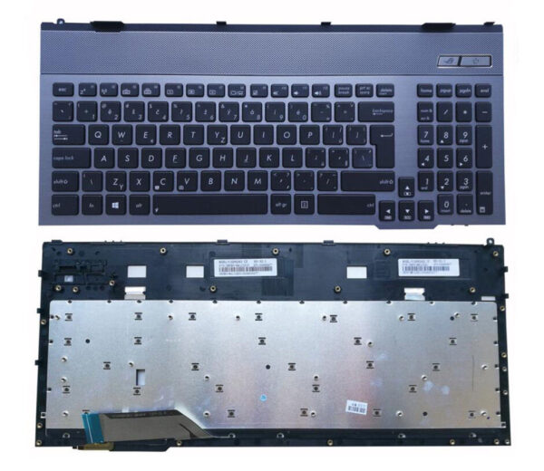 Bàn phím laptop Asus G55 G57 – G55 (KHUNG, ĐÈN)