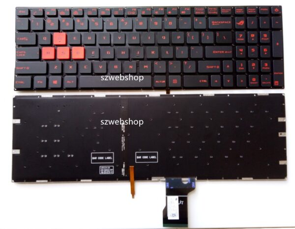 Bàn phím laptop Asus GL502 GL502V GL502VM GL502VT GL502VY – GL502 (BH 6TH)