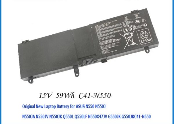Pin laptop Asus Rog N550 G550 G550J G550JK Q550L – N550 C41-N550 (ZIN) – 4 CELL