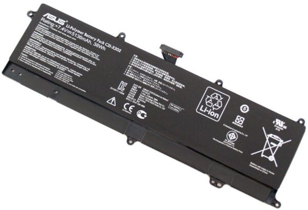 Pin laptop Asus VivoBook C21-X202 X201E X202E S200 S200E S200E-CT243H – X201 (ZIN) – 6 CELL