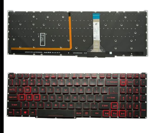Bàn phím laptop Acer Predator Helios 300 PH315-54, Nitro 5 AN515-45, AN515-57 (LED ĐỎ, BH 6TH)