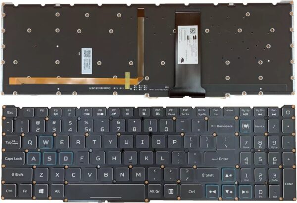 Bàn phím laptop Acer Predator Triton 300 PT315-51, PT315-52, PT315-53 – Có đèn nền, bảo hành 6 tháng