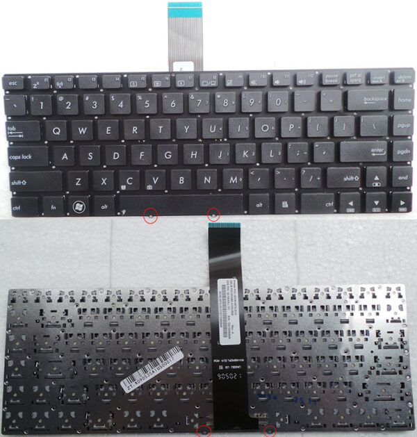 Bàn phím laptop Asus N46 N46J N46JV N46V N46VB N46VJ N46VM (NHỎ HƠN K46)