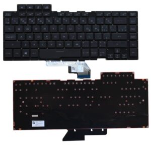 Bàn phím laptop Asus ROG GX502 GX502G GX502L GA502 GA502D GA502L GA502I GU502 GU502D GU502L GU502G ĐEN (LED ARGB, BH 6TH) *SOCKET CÀI*