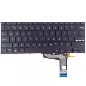 Bàn phím laptop Asus Vivobook 14 A1402 A1402Z A1403 A1403Z X1402 X1402Z X1402ZA X1403 X1403Z X1403ZA ĐEN (CÓ ĐÈN, BH 6TH)