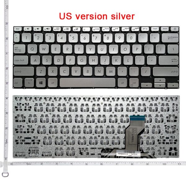 Bàn phím laptop Asus Vivobook 14 X420 X420F X420U, A420 A420F F420 BẠC