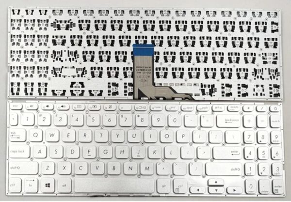 Bàn phím laptop Asus Vivobook 15 A512 A512F X512 X512FA X512DA X512UA X512UB F512F F512D BẠC