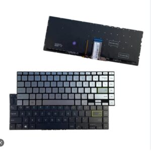 Bàn phím laptop Asus Vivobook S14 S433 X421 M433 A415 BẠC *ENTER VIỀN VÀNG*