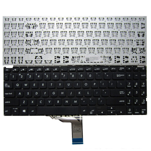 Bàn phím laptop Asus VivoBook X509 X509FA X509F X509FJ X509UA X509MA X509JA F509 F509JP F509MA F509UB F509JB F509JA M509 Y5200F Y5000F Y5200FB FL8700 ĐEN