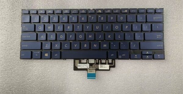 Bàn phím laptop Asus Zenbook 14 UX434 UX434I UX434IQ UM434I UM434IQ UM433IQ Q407 Q407I Q407IQ Q408 Q408U Q408UG ĐEN (CÓ ĐÈN, BH 6TH)