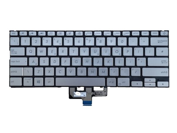 Bàn phím laptop Asus Zenbook UX433 UX433FA UX433FN BẠC (BH 6TH)