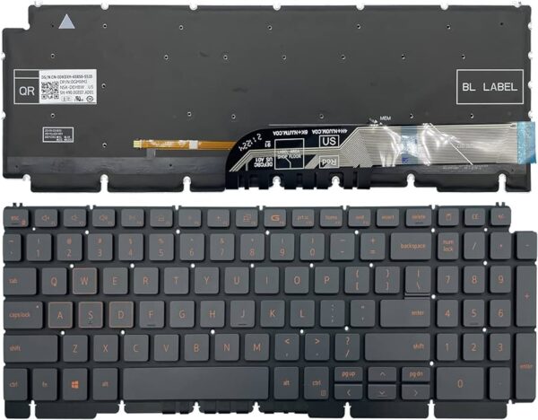 Bàn phím laptop Dell Gaming G15 5510, G15 5511, G15 5515, G15 5520 (CÓ ĐÈN, BH 6TH)