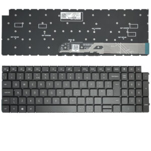 Bàn phím laptop Dell Inspiron 15 3511 3515 3520 3521 5510 5515 7510 16 7610, Vostro 15 3510 3515 3520 3525 5510 5515 ĐEN *Gen 11 12*