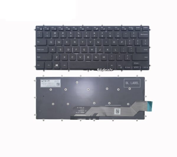 Bàn phím laptop Dell Inspiron 15-5000 3493 5368 5370 5373 5378, 15-7000 7370 7373 7378 7460 7466 7467 7560 7569 7570 7572 7573 7579 7460 7466, Latitude 13 14 3379 3490 7368, Vostro 14 3480 3490 5468 5471 (ZIN)