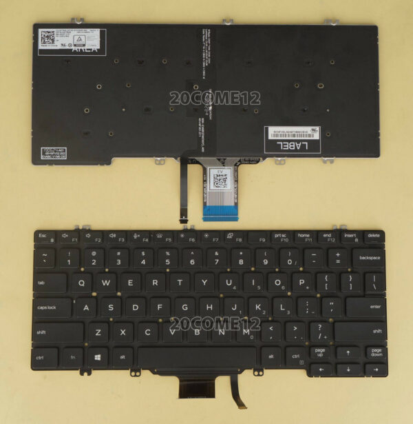 Bàn phím laptop Dell Latitude 3300 5310 5300 7200 7300 (CÓ ĐÈN)