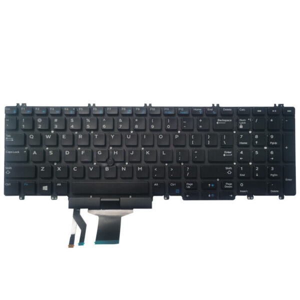 Bàn phím laptop Dell Latitude 5500 5501 5510 5511, Precision 3500 3501 3540 3541