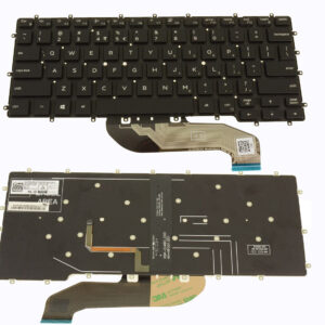 Bàn phím laptop Dell Latitude 7400 (2-in-1), Latitude 9410 (2-in-1), 0NNGCR 0476JH (CÓ ĐÈN, BH 6TH) *MÀN LẬT*