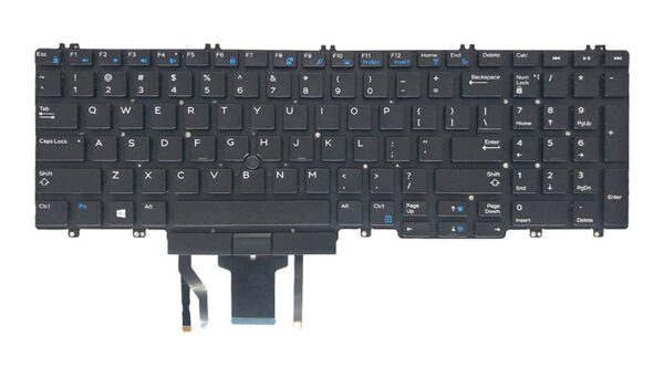 Bàn phím laptop Dell Precision 7530 7730 M7530 M7730 (ĐÈN, BH 6TH)