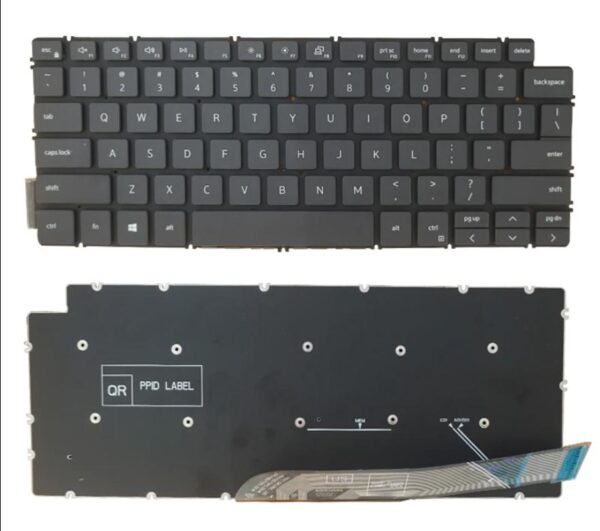 Bàn phím laptop Dell Vostro 5390 5391 5490 5491 5493 5498 7390 7391 7490 7491, Latitude 3301 3311 3410, Vostro 3400 (Gen 11) *KHUYẾT GÓC* (ZIN)