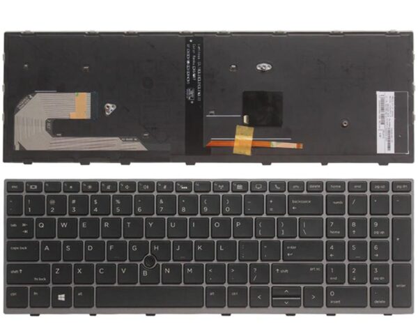 Bàn phím laptop HP Elitebook 850 G5 855 G5, 850 G6, 750 G5, 755 G5, HP Zbook 15u G5 (CÓ ĐÈN)
