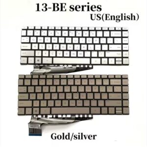Bàn phím laptop HP Pavilion Aero 13-be000, 13-be0755ng, 13-be0034na, 13-be0227od, 13-be0500la TPN-W152 BẠC ( CÓ ĐÈN, BH 6TH)