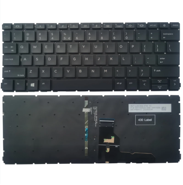 Bàn phím laptop HP ProBook 430 G7, 430 G8, 435 G7, 435 G8 (CÓ ĐÈN)