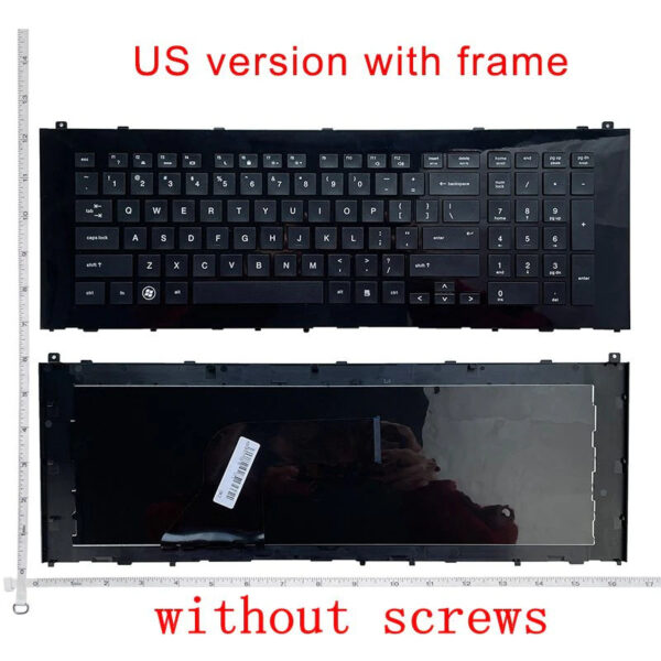 Bàn phím laptop HP ProBook 4710s (CÓ KHUNG) *Khung phím dư hai bên 2cm*