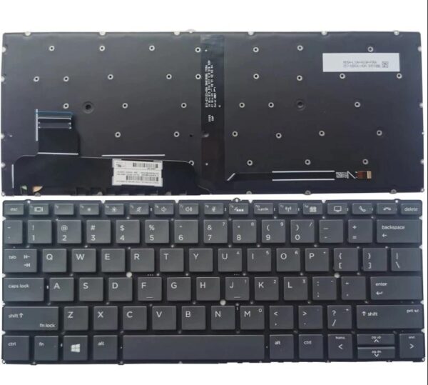 Bàn phím laptop Hp Elitebook X360 830 G5, 830 G6 (CÓ ĐÈN) *CÁP CHỮ T*