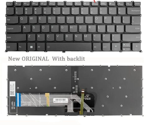 Bàn phím laptop Lenovo IdeaPad 5 Flex 5 14ALC05 14ARE05 14IIL05 14ITL05, Yoga Slim 7 14ARE05 14IIL05 14ITL05, ThinkBook 14 G2 ARE, 14 G2 ITL, Thinkbook 14 G3 ACL, 14 G3 ITL, Thinkbook 14p G2 ACH, Thinkbook 14s Yoga G2 IAP, 14s Yoga G2 ITL, Yoga 14s ITL (CÓ ĐÈN) *CÁP ÚP*