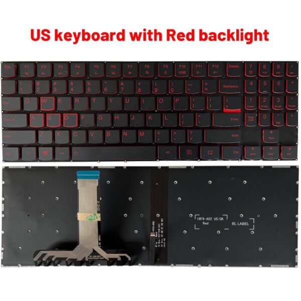 Bàn phím laptop Lenovo Legion Y7000P, Legion Y530 Y530-15ICH, Y540-15IRH, Y540-15IRH-PG0 (LED ĐỎ, BH 6TH)