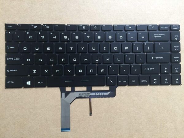 Bàn phím laptop MSI GS65 Stealth GS65VR MS-16Q2, GF63 Thin 10SCXR MS-16R4 (LED TRẮNG, BH 6TH)