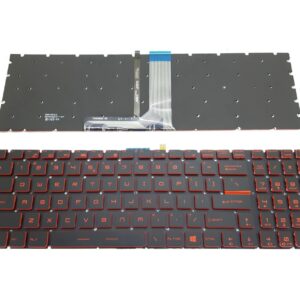 Bàn phím laptop MSI Steelseries CX62 CX72 GE62 GE72 GS60 GS70 GV62 GT62 GT72 GL62 GL72 WS60 GP63 GP73 GF62 GF72 (LED ĐỎ, BH 6TH )