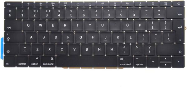 Bàn Phím MacBook Pro 13″ A1708 Layout UK | Zin Nhập Khẩu – Gõ Êm – Thay Lấy Liền – Bảo Hành 6 Tháng