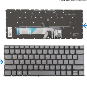 Bàn phím laptop Lenovo Yoga 530-14ARR, 530-14IKB, 730-13IKB, 730-13IWL, 730-15IKB, 730-15IWL, Yoga C340-14API, C340-14IML, C340-14IWL, C640-13IML, C740-14IML, Flex 6-14ARR, Flex 6-14IKB, Ideapad 530S-14ARR, 530S-14IKB, 530S-15IKB, S530-13IML, S530-13IWL