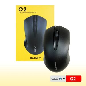 Chuột Ko Dây Glowy Q2 (Đen)