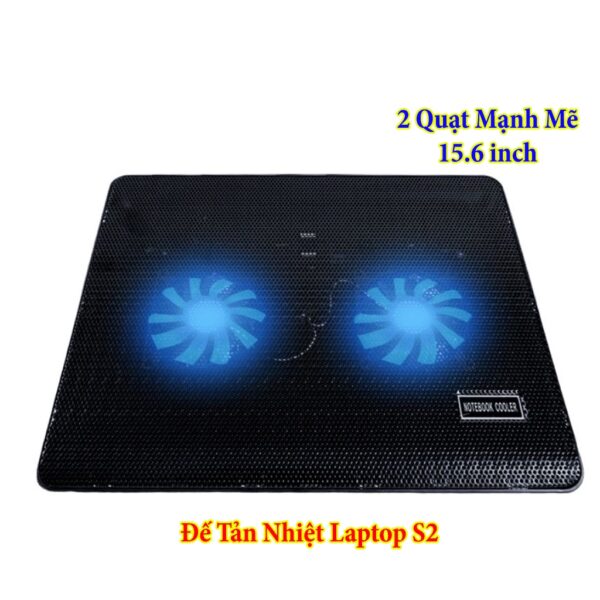 Đế Tản Nhiệt Laptop S2 – 2fan
