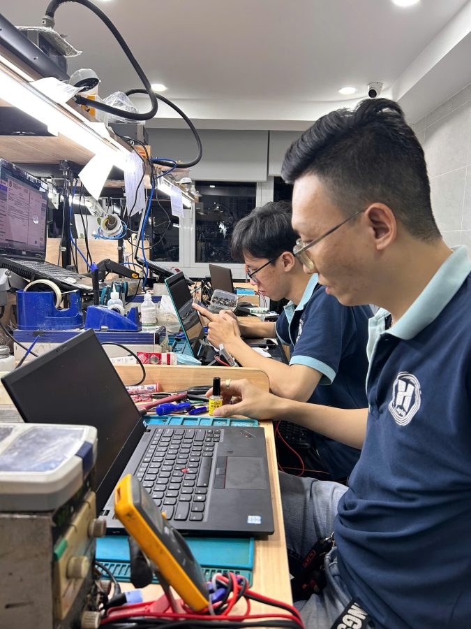 Đội ngũ kĩ thuật được đào tạo bài bản