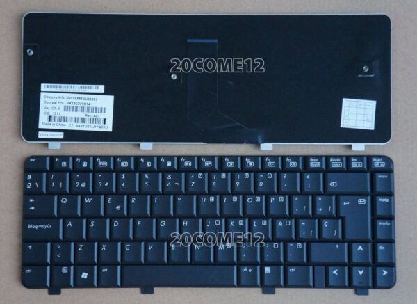 Bàn phím laptop HP Pavilion DV4 DV4-1000, DV4-2000 – DV4 ĐEN
