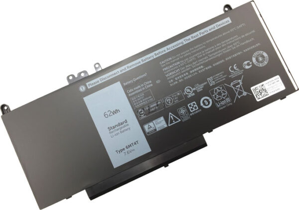 Pin laptop Dell Latitude E5470 E5570, Precision 15 3510 6MT4T DÀI 62WH (ZIN) – 4 CELL